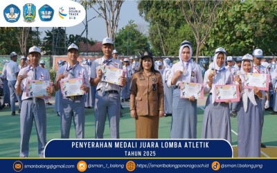 JUARA LIGA PELAJAR 1 KABUPATEN PONOROGO & PONOROGO ATHLETIC COMPETITION TAHUN 2025